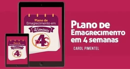 Plano De Emagrecimento Em 4 Semanas – Juliano E Carol 2020.1