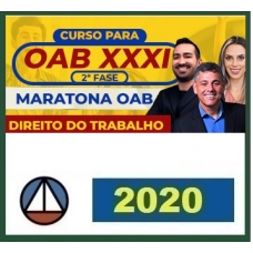 CURSO DO TRABALHO PARA OAB 2ª FASE – XXXI EXAME DE ORDEM UNIFICADO – MARATONA DE SIMULADOS – PROFESSORES RENATO SARAIVA ROGÉRIO RENZETTI E RAFAELA SIONEK CERS 2020.1