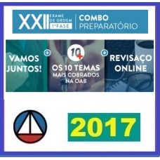 CURSO INTENSIVÃO VAMOS JUNTOS + REVISAÇO ONLINE – OAB PRIMEIRA FASE XXII CERS 2017