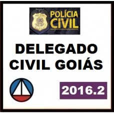 CURSO PARA CONCURSO DELEGADO POLÍCIA CIVIL ESTADO GOIÁS CURSO DE TEORIA E QUESTÕES CERS 2016