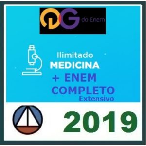 QG ENEM 2019 – FOCO NAMEDICINA + ENEM COMPLETO EXTENSIVO – Exame Nacional do Ensino Médio Vestibular Cers 2019.1